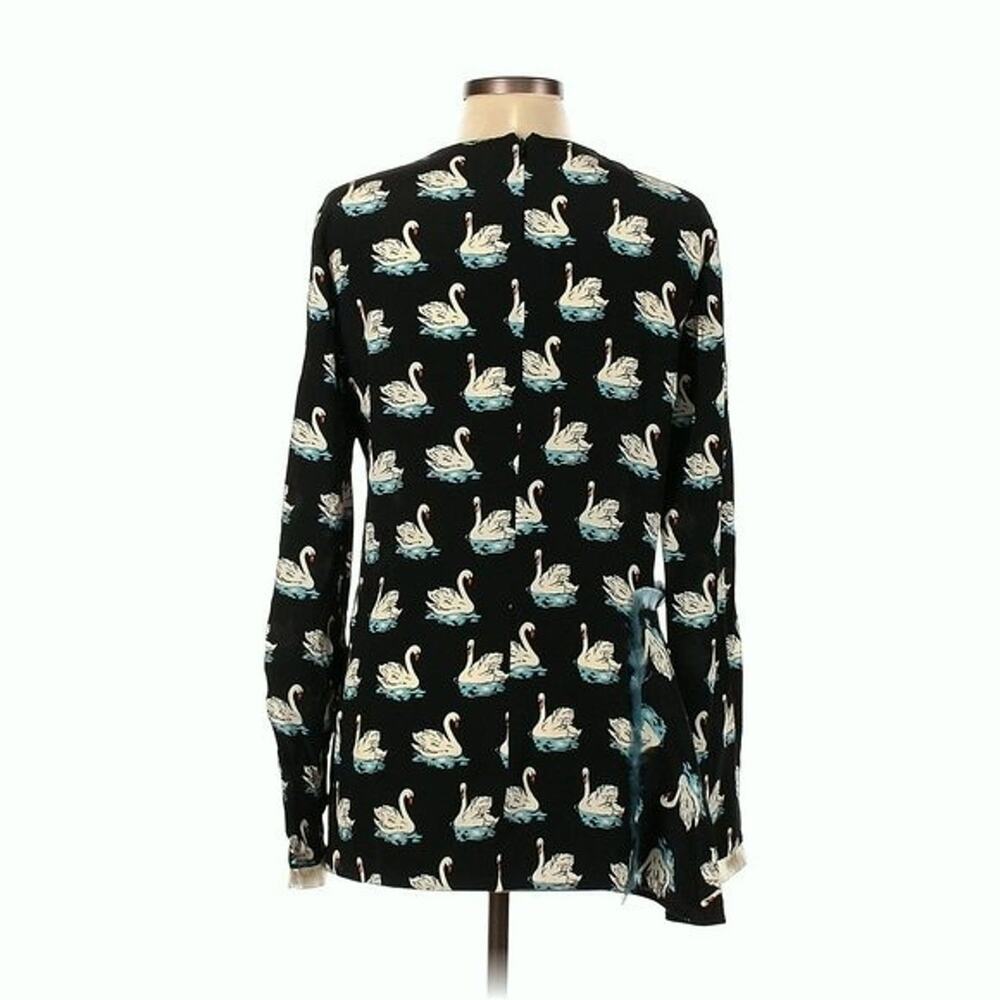 Stella McCartney Silk Swan Blouse IT46 - Picture 2 of 6